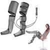 Leg Massager Air Compression Calf Feet Thigh Foot Massage Wraps Muscle Pain Relief Blood Circulation w/ 4 Modes 3 Intensities