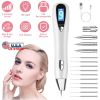 Skin Tag Remover Skin Tag Repair Kit Tattoo Freckle Wart Mole Remover Pen with 9 Intensity Levels 10 Fine Needles 3 Coarse Needles