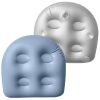 2Pcs Spa Booster Seats Inflatable Hot Tub Spa Cushion Relaxation Massage Mat Back Support Bath Spa Pad w/4 Suction Cups