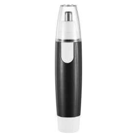 Electric Nose Ear Hair Trimmer Washable 360° Rotating Nose Hair Shaver Remover w/Brush