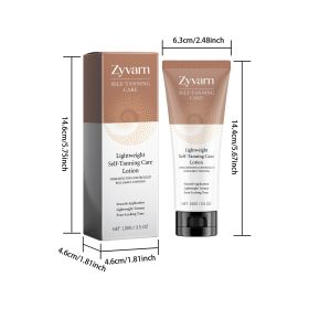 Zyvarn Sunless Tanning Body Lotion, 100 g