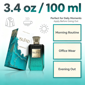 100ML Luxury Eau De Parfum Spray Gift Set for Men, Long Lasting Fresh Woody Aquatic Scent Cologne