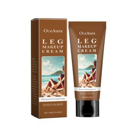 OCEAURA Body Makeup Cream, Cocoa, 100 g