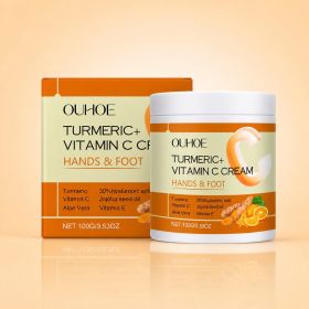 OUHOE Turmeric Vitamin C Body Moisture Cream, 100 g
