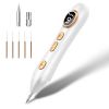 Portable Skin Tag Remover Pen with LED Light 9 Intensity Gears Cordless Rechargeable Skin Tag Removal Kit Intended for Common Warts Mole Skin Tags Gif