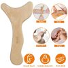 Wood Therapy Massage Tool Lymphatic Drainage Paddle Wooden Scraping Tools Therapy Massager Body Sculpting Tool