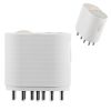 2 IN 1 Electric Scalp Massager And Hair Oil Applicator For Essential Oil Hair Growth Treatment Type-C Rechargeable IPX5 Waterproof Red Light Therapy V