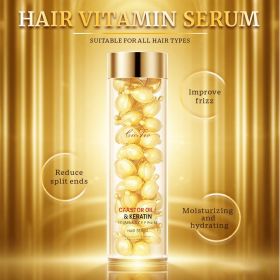 Hair Oil Capsules, Portable Individual Packaging, Essential For Business Trips And Travel, A Great Daily Hair Care Product, Suitable For Elegant (Option: 1PC)