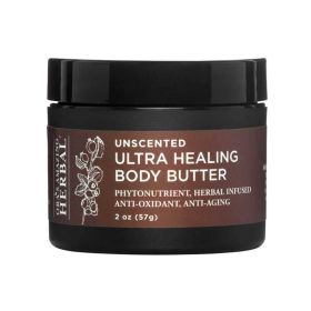 Ultra Healing Body Butter, Unscented (size: 2 oz Travel)