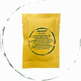 BeNat All-Natural Bronzer Loose Powder - Eco-Friendly Reusable Bamboo Case Vegan Face Makeup for a Healthy Sun-Kissed Glow (OPTIONS: Refill -0.42 oz)